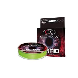 Pletená šnúra Climax iBraid neon-zelená 135m Priemer: 0,08mm / 6kg